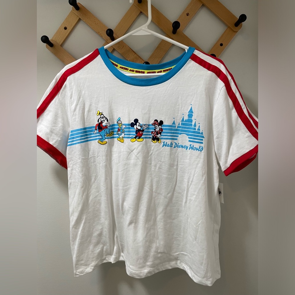 NEW! Walt Disney World Mickey and Friends Cropped Top